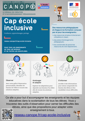 Trouver Des Outils Adaptés Pour L'école Inclusive | Inspection De L ...